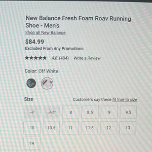 New Balance Fresh Foam Roav Running Shoe - Men's